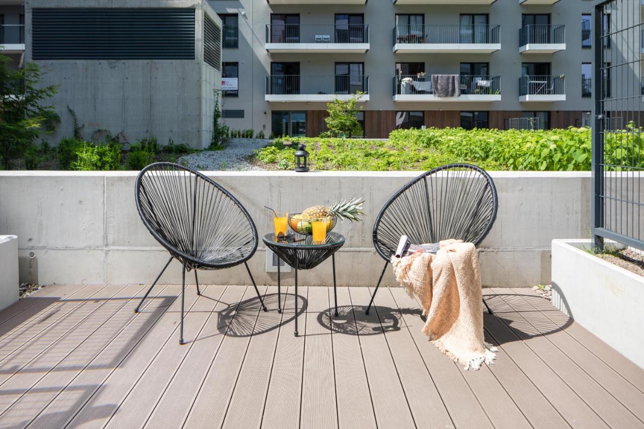 Rent Like Home - River City Apartments Wrocław Eksteriør billede